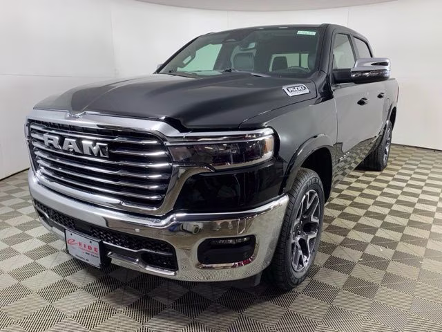2026 Diamond Black Crystal Pearlcoat Ram 1500 Laramie 4X4 Truck