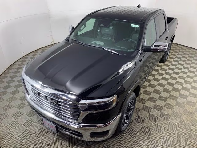 2026 Diamond Black Crystal Pearlcoat Ram 1500 Laramie 4X4 Truck