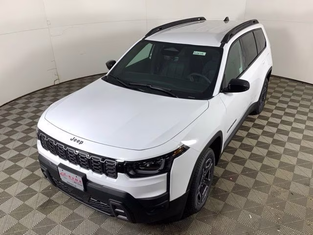 2026 Bright White Clearcoat Jeep Cherokee Laredo 4X4 SUV