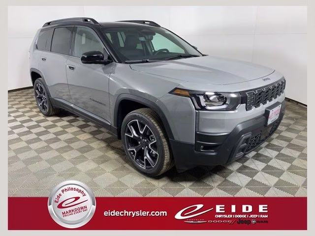 2026 Sting-Gray Clearcoat Jeep Cherokee Overland 4X4 SUV