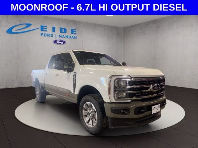 2026 Star White Metallic Tri-Coat Ford Super Duty F-350 SRW King Ranch 4X4 Truck