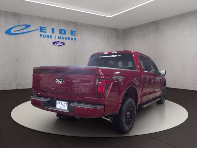 2026 Ruby Red Met Tinted CC Ford F-150 XLT Black Appearance 4X4 Truck