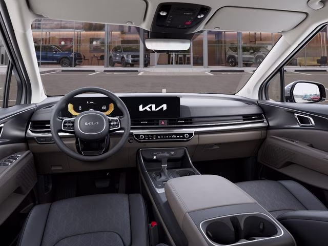 2026 Snow White Pearl Kia Carnival LXS FWD Van