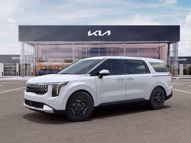 2026 Snow White Pearl Kia Carnival LXS FWD Van