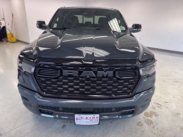 2026 Forged Blue Metallic Ram 1500 Big Horn Night Edition 4X4 Truck