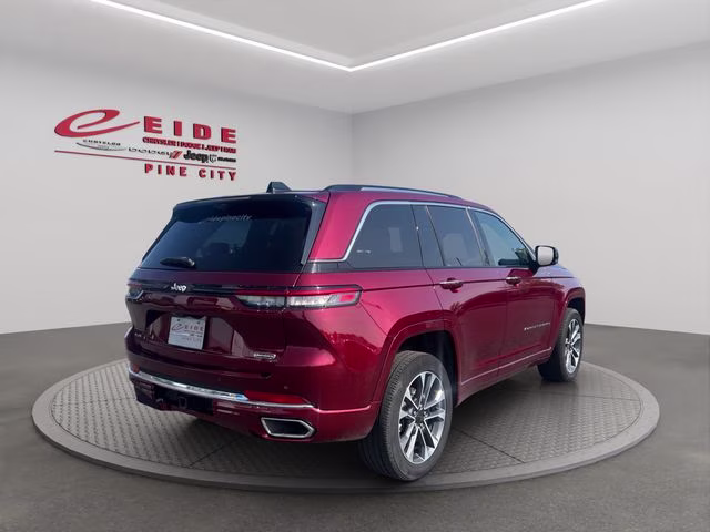 2023 Velvet Red Pearlcoat Jeep Grand Cherokee Overland 4X4 SUV