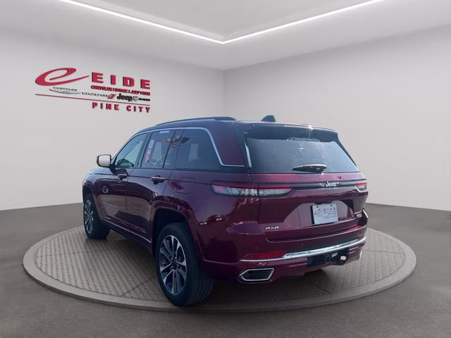 2023 Velvet Red Pearlcoat Jeep Grand Cherokee Overland 4X4 SUV