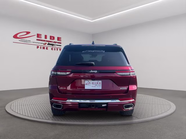 2023 Velvet Red Pearlcoat Jeep Grand Cherokee Overland 4X4 SUV