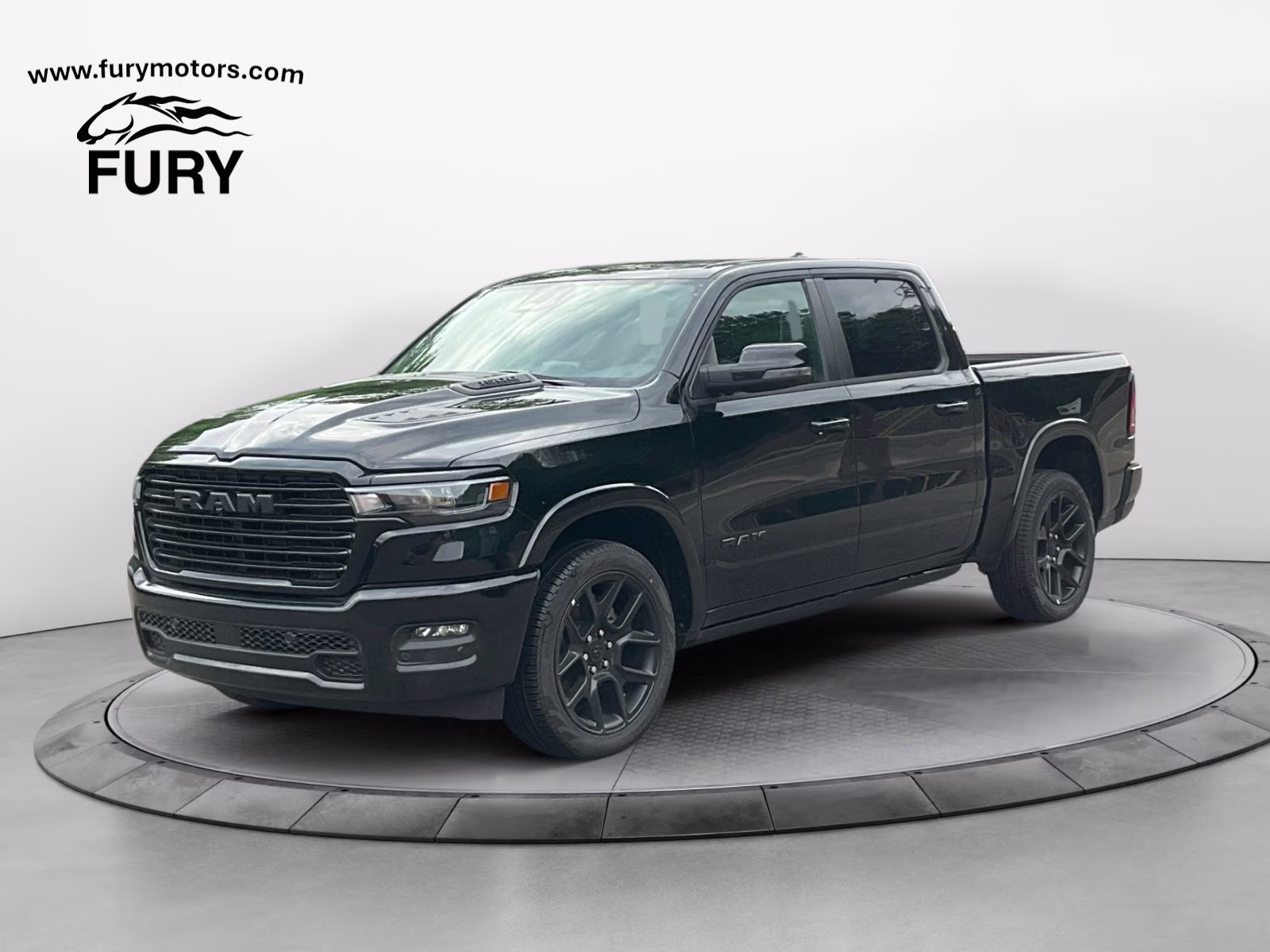 2026 Diamond Black Crystal Pearlcoat Ram 1500 Laramie 4X4 Truck