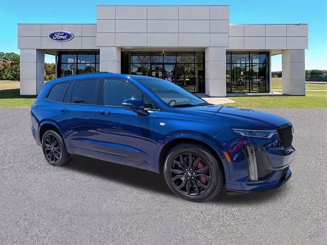 2024 Opulent Blue Metallic Cadillac XT6 AWD Sport AWD SUV