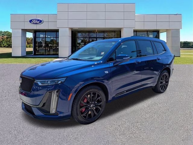 2024 Opulent Blue Metallic Cadillac XT6 AWD Sport AWD SUV