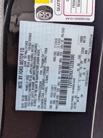 2007 Black Ford Mustang RWD Coupe