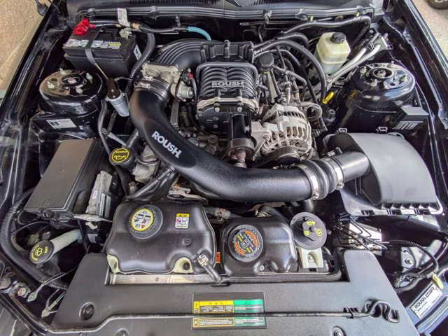 2007 Black Ford Mustang RWD Coupe