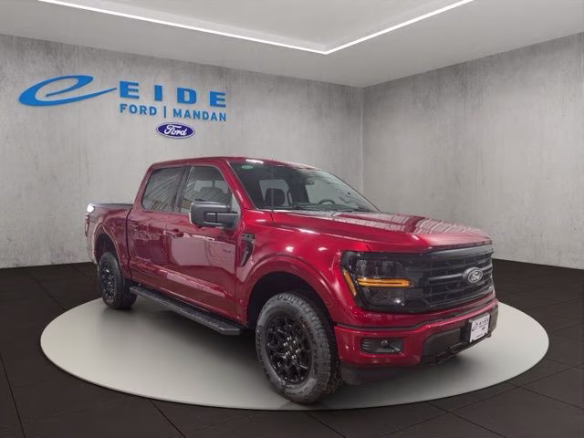 2026 Ruby Red Met Tinted CC Ford F-150 XLT Black Appearance 4X4 Truck