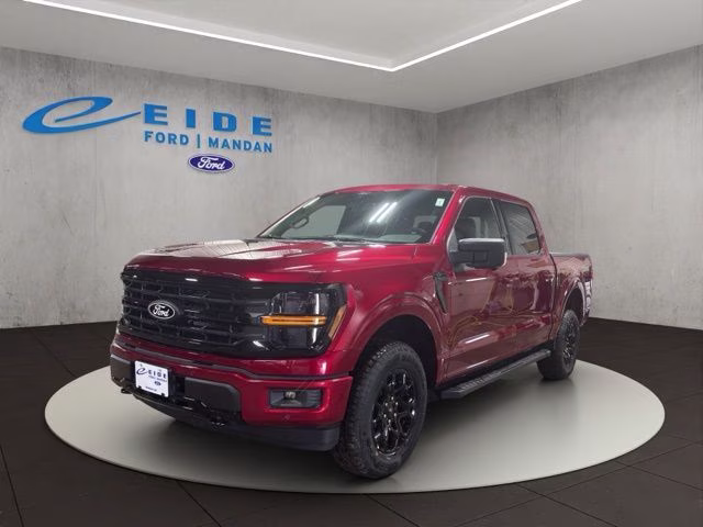 2026 Ruby Red Met Tinted CC Ford F-150 XLT Black Appearance 4X4 Truck