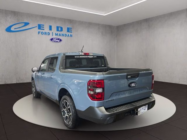 2026 Azure Gray Metallic Tri-Coat Ford Maverick Lariat AWD Truck