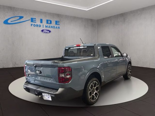 2026 Azure Gray Metallic Tri-Coat Ford Maverick Lariat AWD Truck