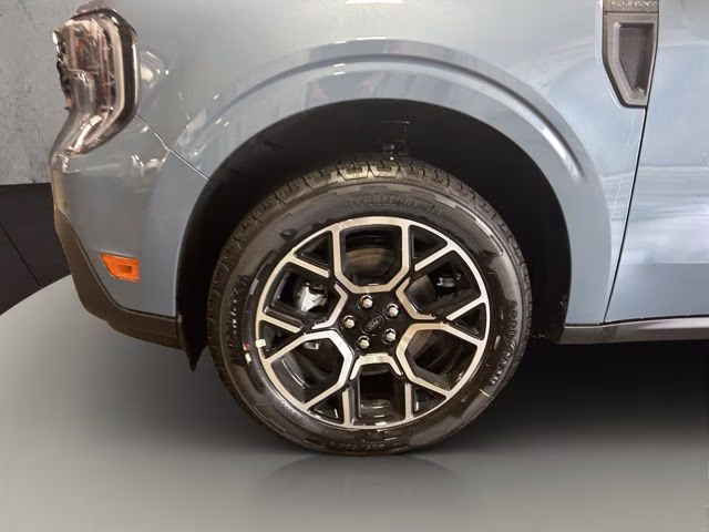 2026 Azure Gray Metallic Tri-Coat Ford Maverick Lariat AWD Truck