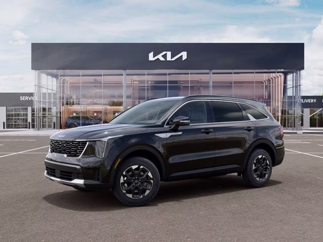 2026 Ebony Black Kia Sorento S AWD SUV