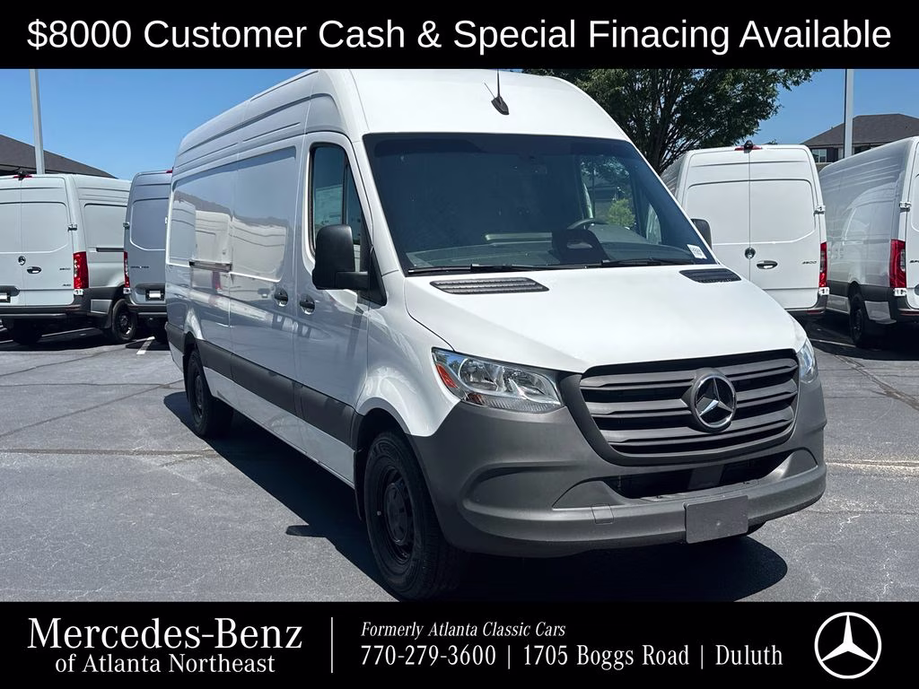2025 Arctic Mercedes-Benz Sprinter 2500 Cargo 170 WB RWD Van