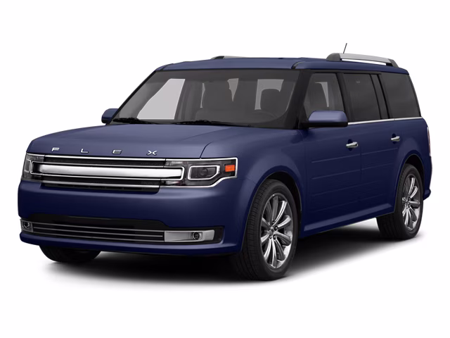 2014 Blue Metallic Ford Flex SE FWD SUV