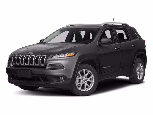 2016 Brilliant Black Crystal Pearlcoat Jeep Cherokee Latitude FWD SUV