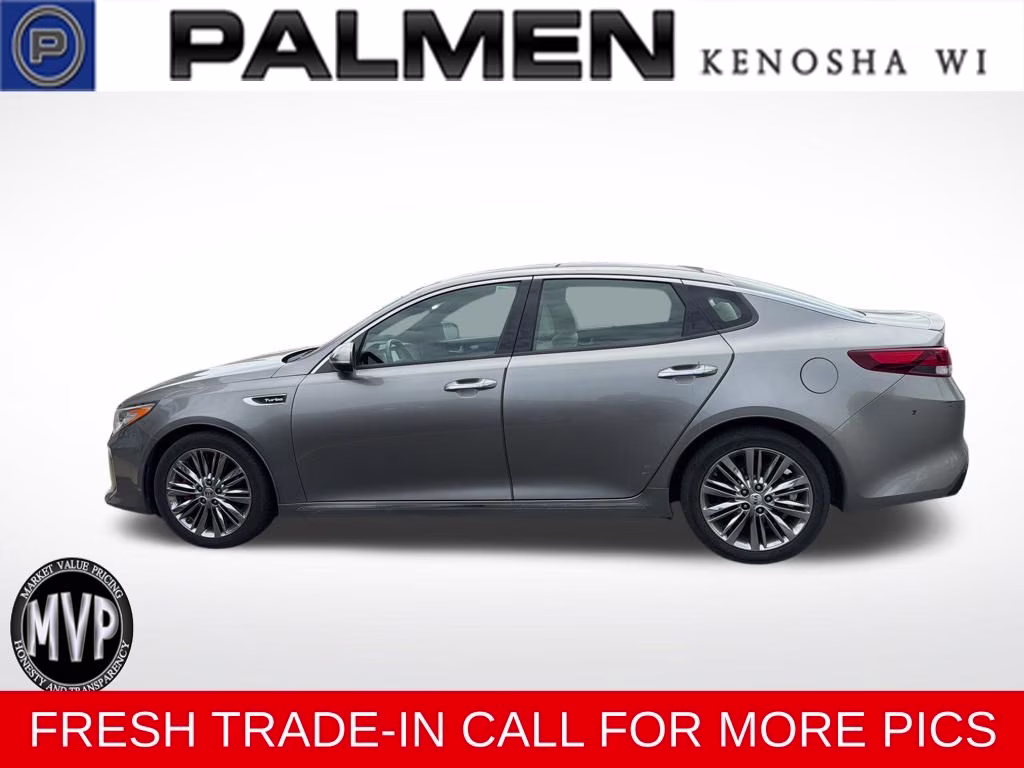 2017 Titanium Silver Kia Optima SXL FWD Sedan