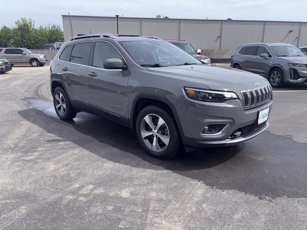 2021 Sting-Gray Clearcoat Jeep Cherokee Limited 4X4 SUV