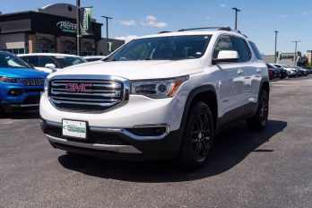 2019 Summit White GMC Acadia SLT-1 AWD SUV
