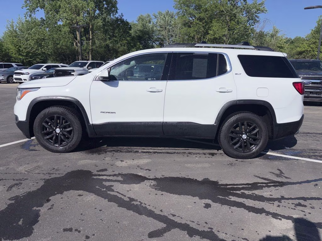 2019 Summit White GMC Acadia SLT-1 AWD SUV