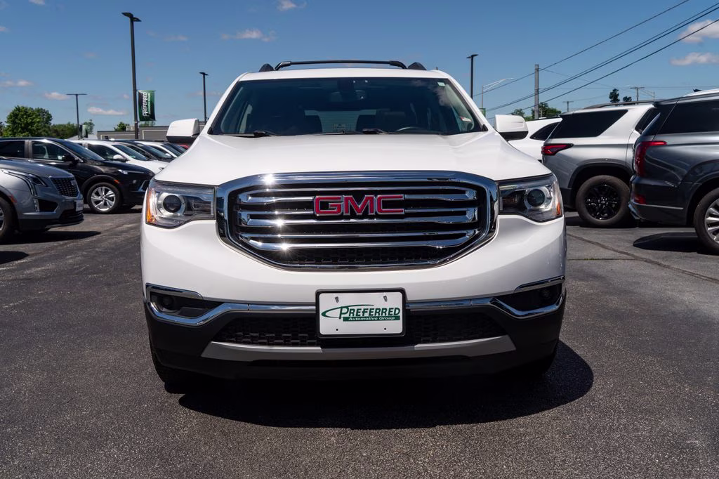 2019 Summit White GMC Acadia SLT-1 AWD SUV