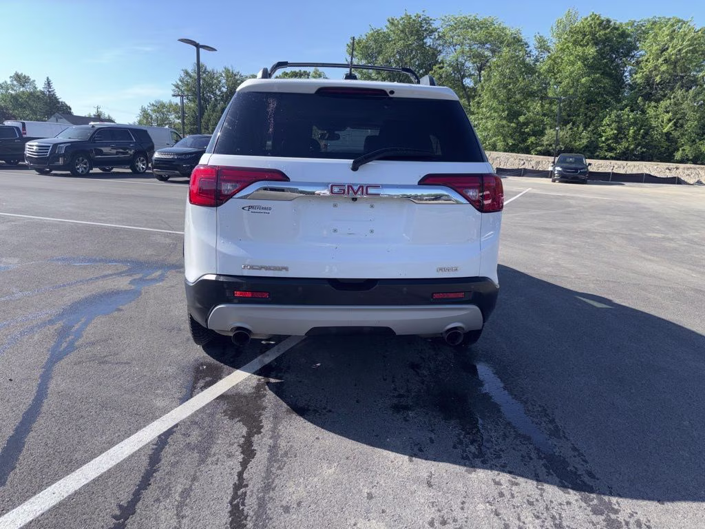 2019 Summit White GMC Acadia SLT-1 AWD SUV