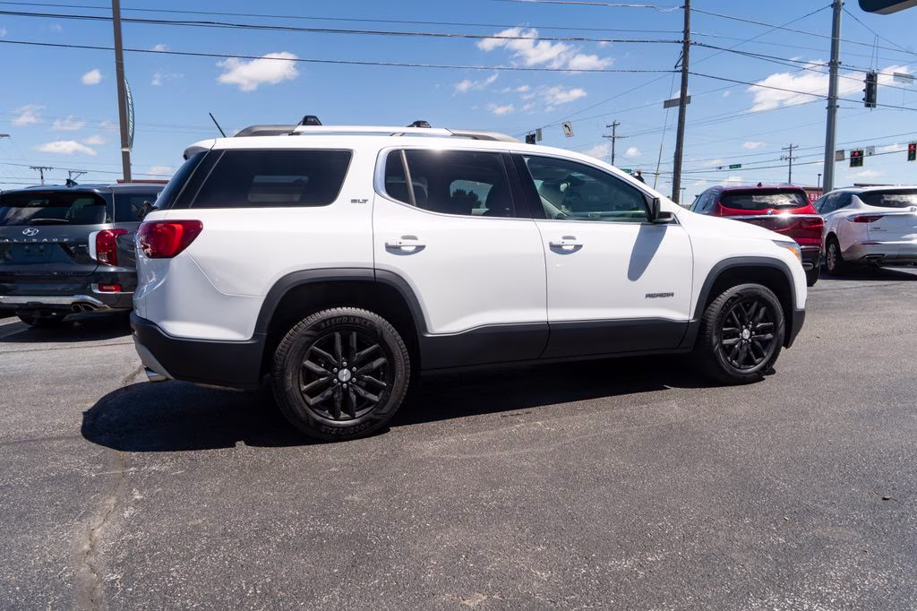 2019 Summit White GMC Acadia SLT-1 AWD SUV