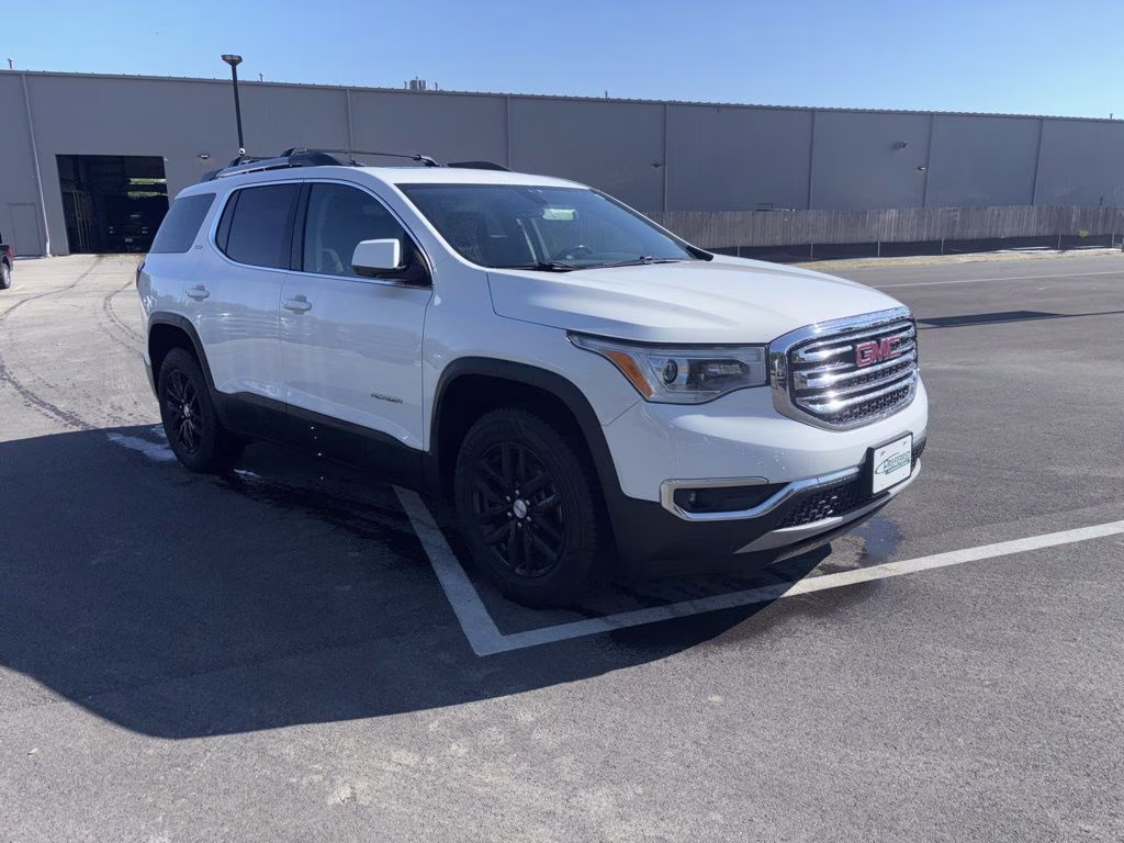 2019 Summit White GMC Acadia SLT-1 AWD SUV