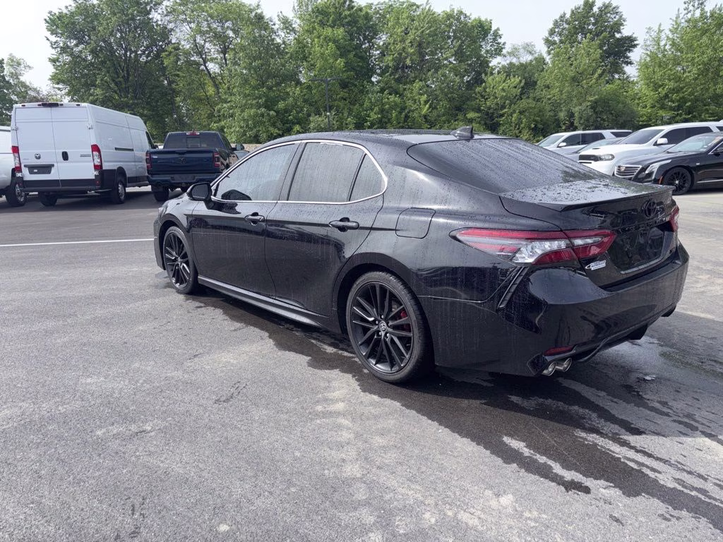 2021 Midnight Black Metallic Toyota Camry XSE FWD Sedan
