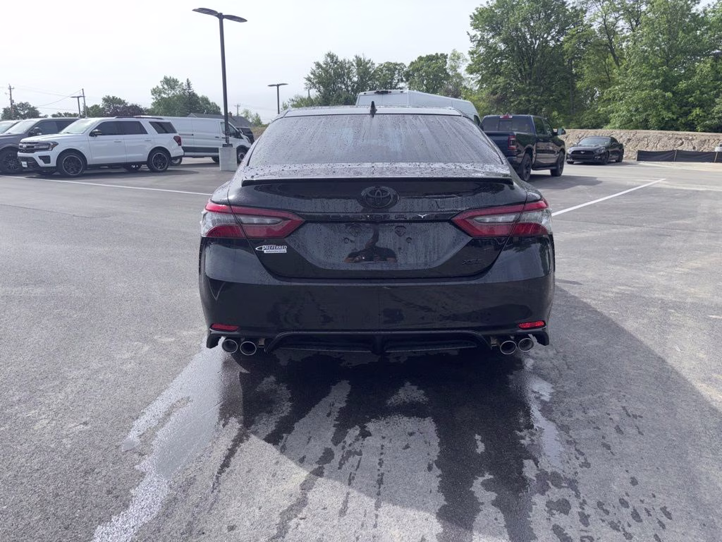 2021 Midnight Black Metallic Toyota Camry XSE FWD Sedan