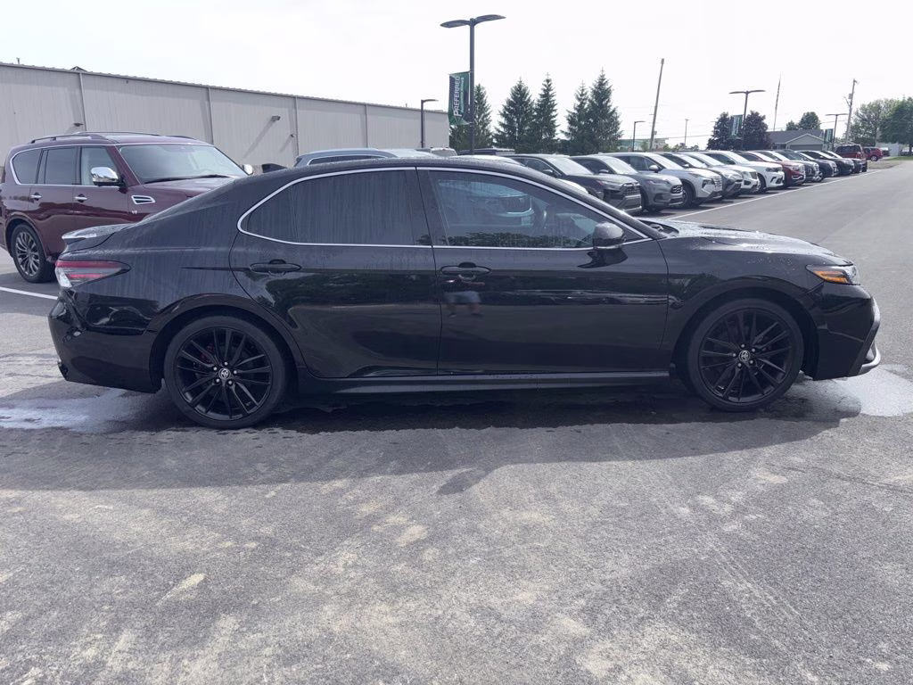 2021 Midnight Black Metallic Toyota Camry XSE FWD Sedan