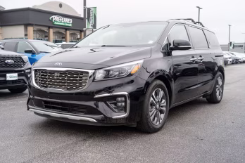 2021 Aurora Black Kia Sedona SX FWD Van