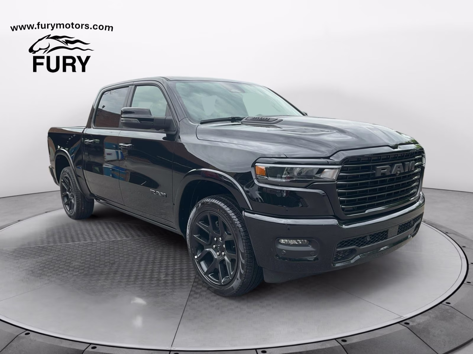 2026 Diamond Black Crystal Pearlcoat Ram 1500 Laramie 4X4 Truck