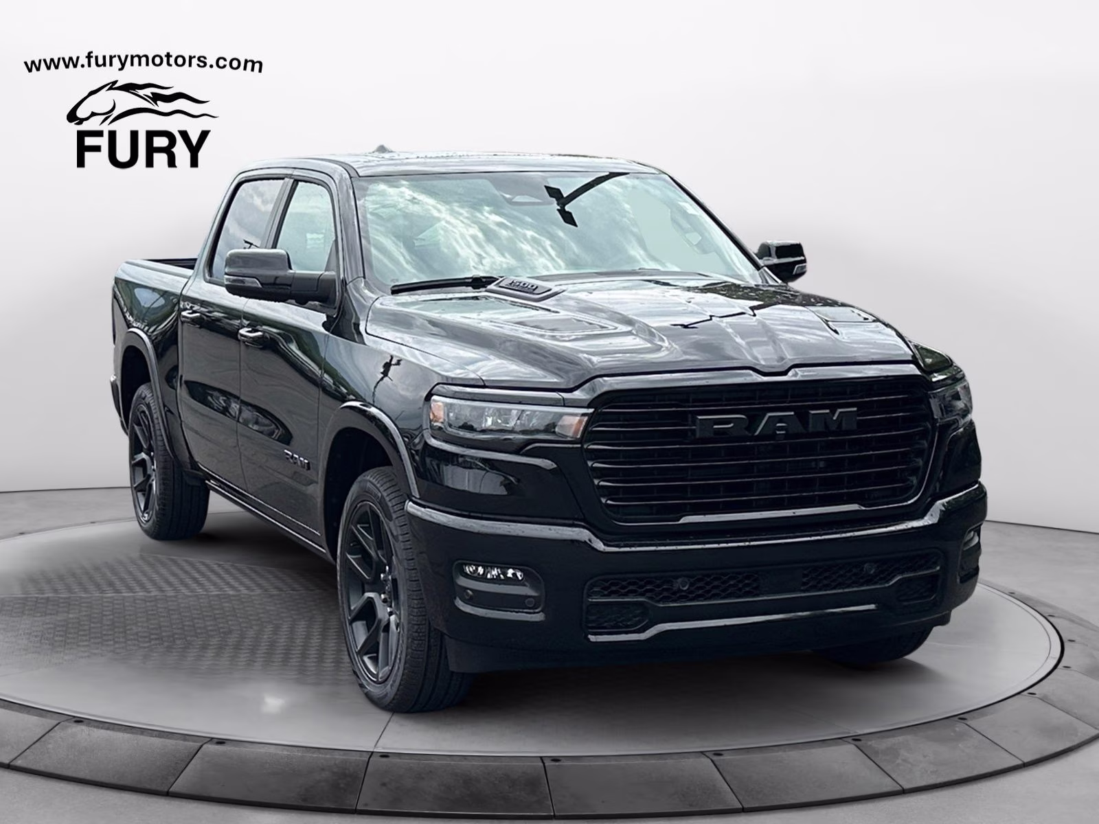 2026 Diamond Black Crystal Pearlcoat Ram 1500 Laramie 4X4 Truck