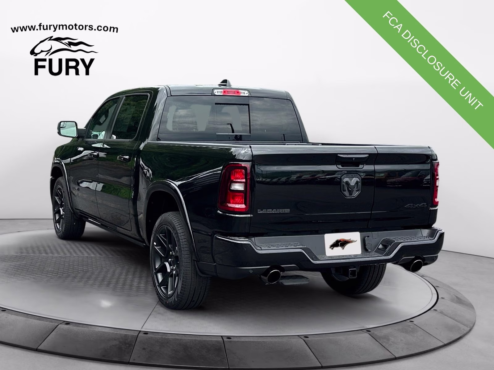 2026 Diamond Black Crystal Pearlcoat Ram 1500 Laramie 4X4 Truck