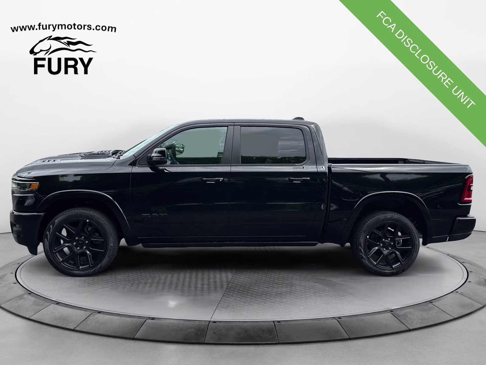 2026 Diamond Black Crystal Pearlcoat Ram 1500 Laramie 4X4 Truck