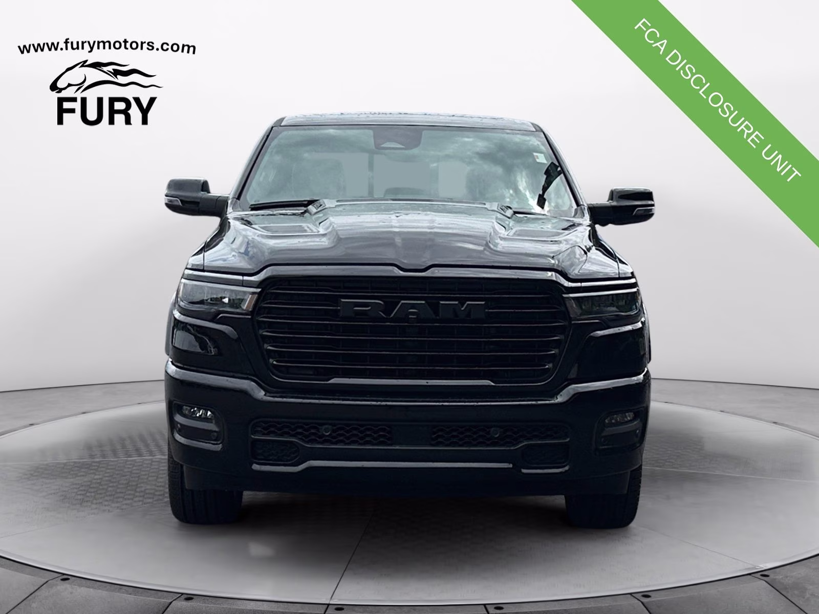 2026 Diamond Black Crystal Pearlcoat Ram 1500 Laramie 4X4 Truck