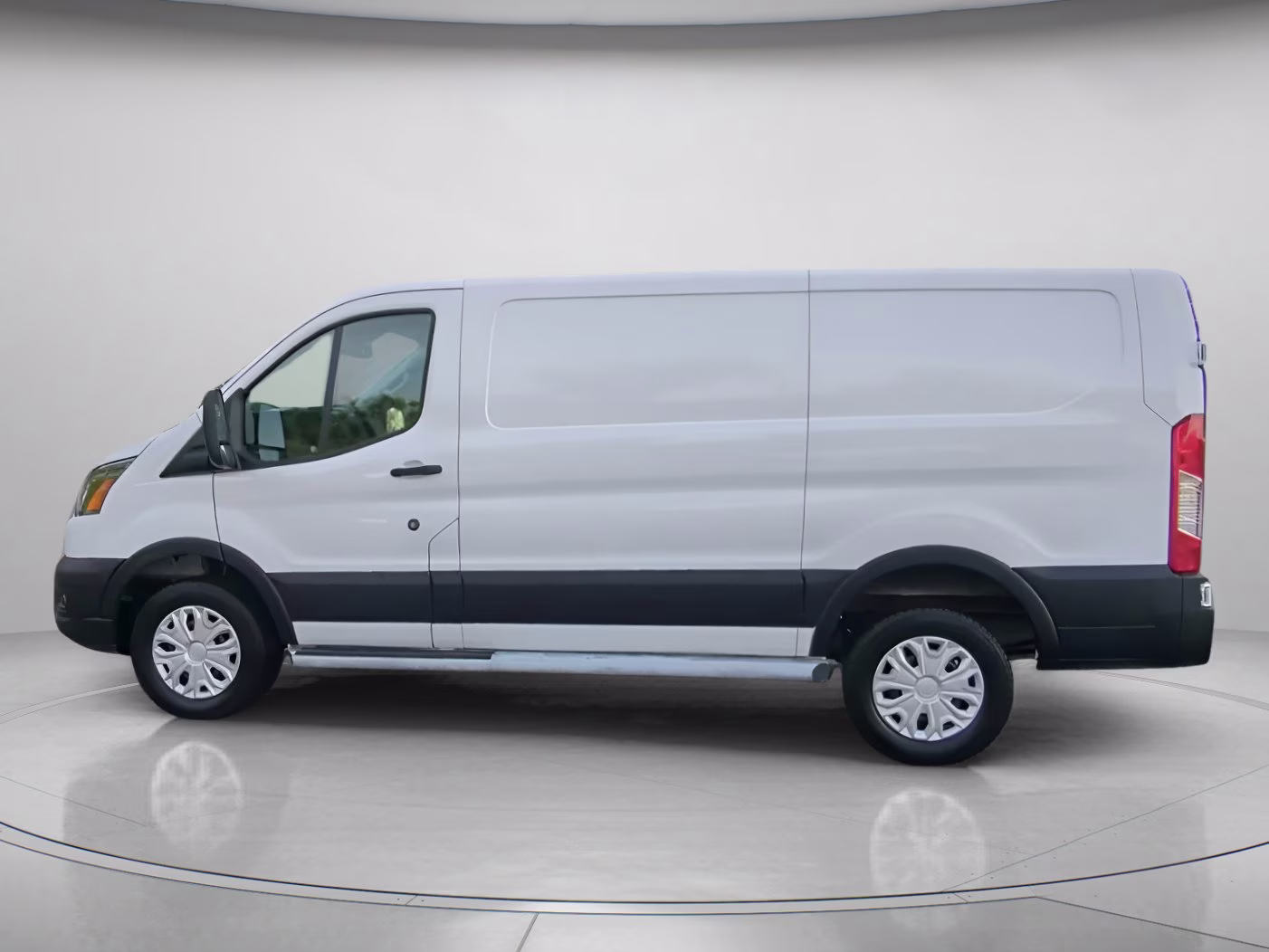 2025 Oxford White Ford Transit Cargo Van RWD Van