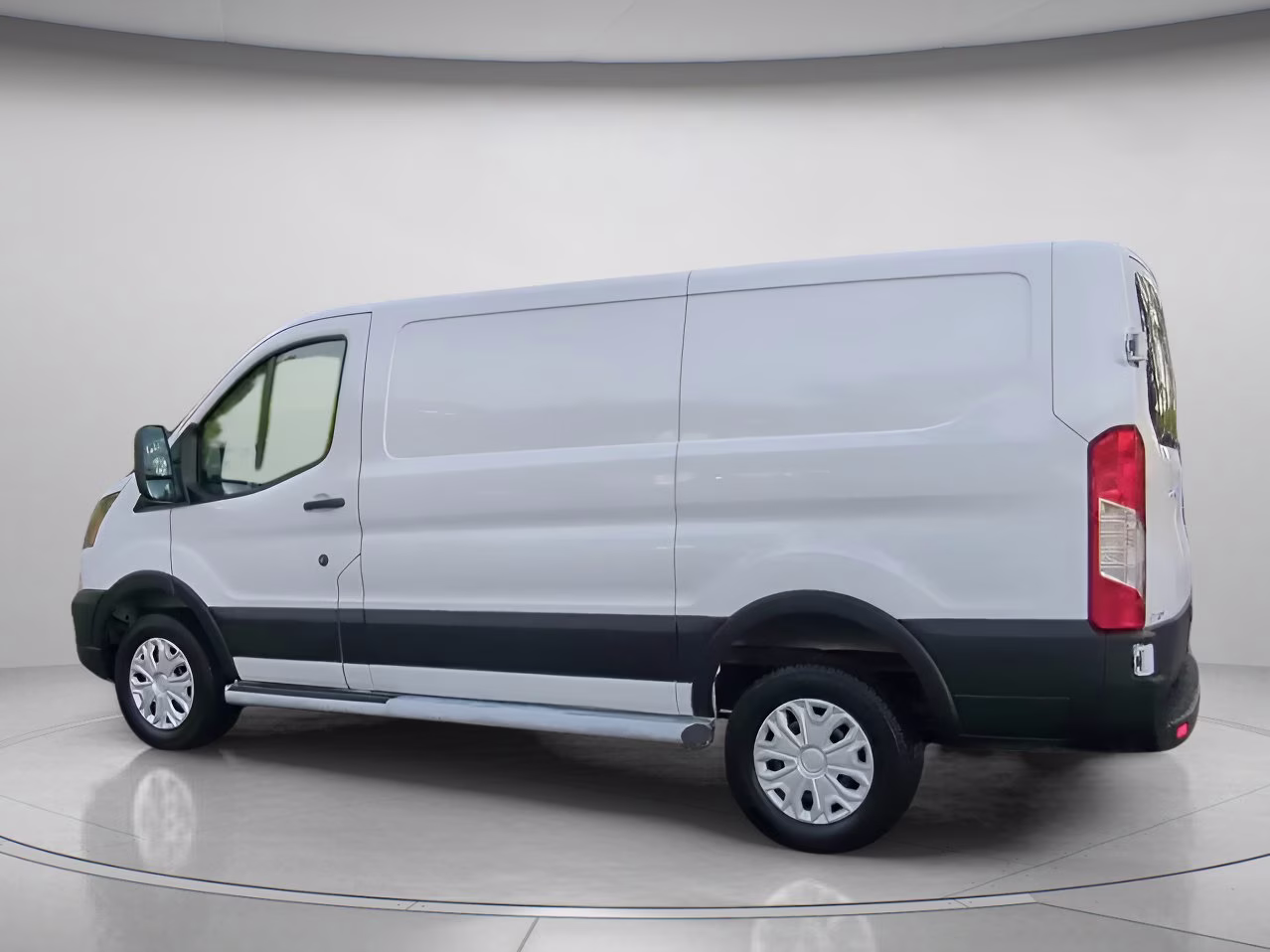 2025 Oxford White Ford Transit Cargo Van RWD Van
