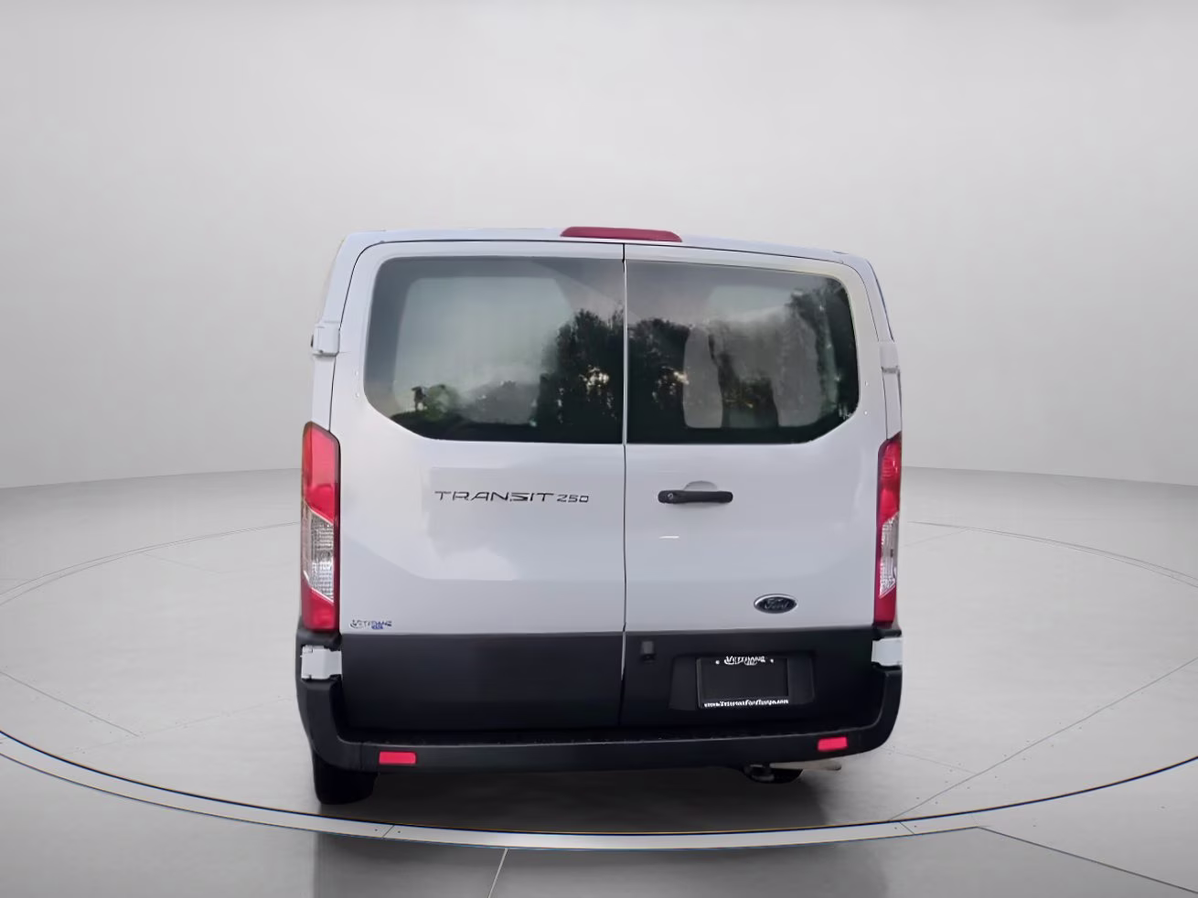 2025 Oxford White Ford Transit Cargo Van RWD Van