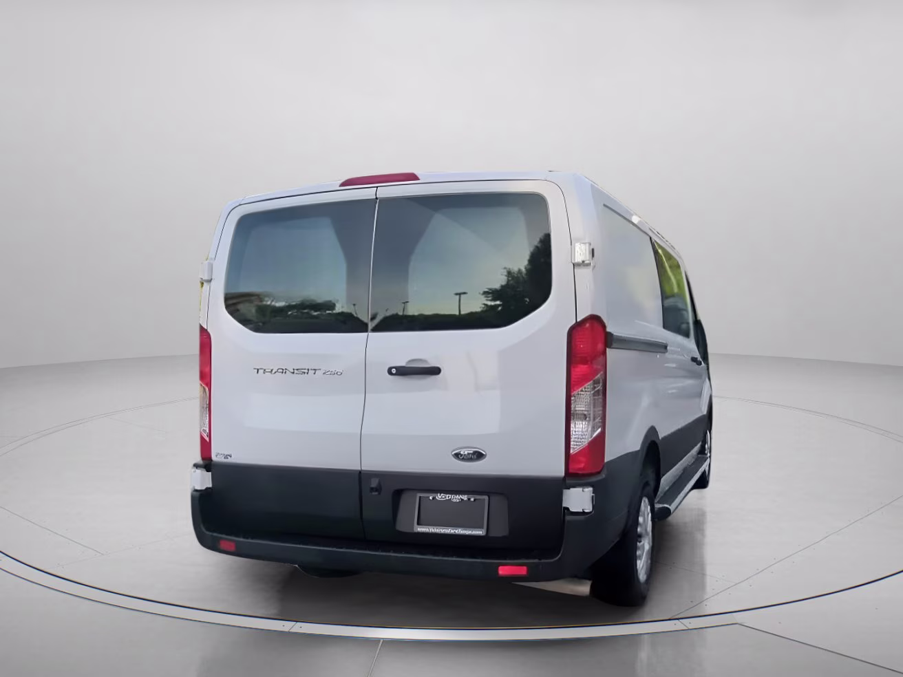 2025 Oxford White Ford Transit Cargo Van RWD Van