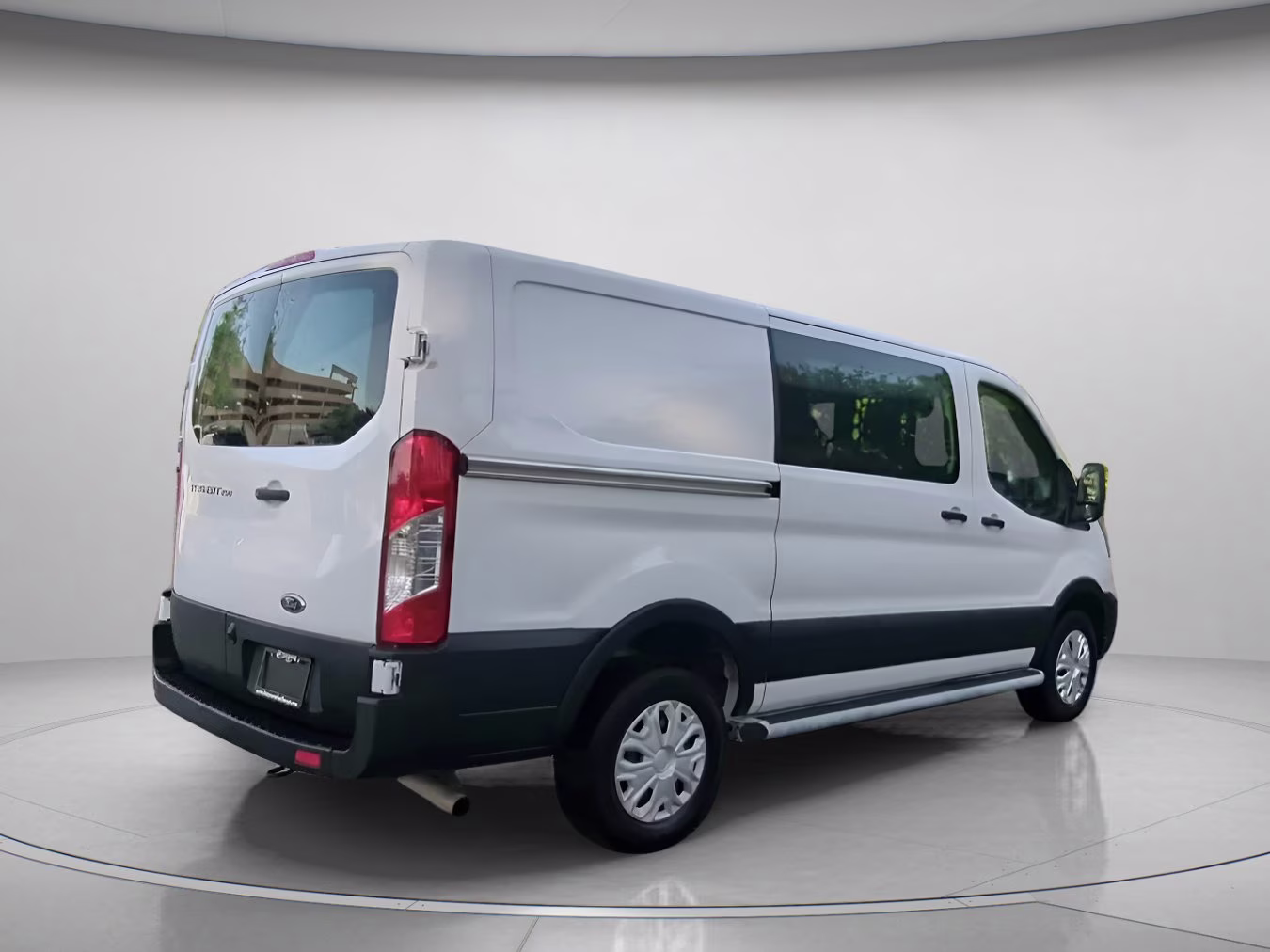 2025 Oxford White Ford Transit Cargo Van RWD Van