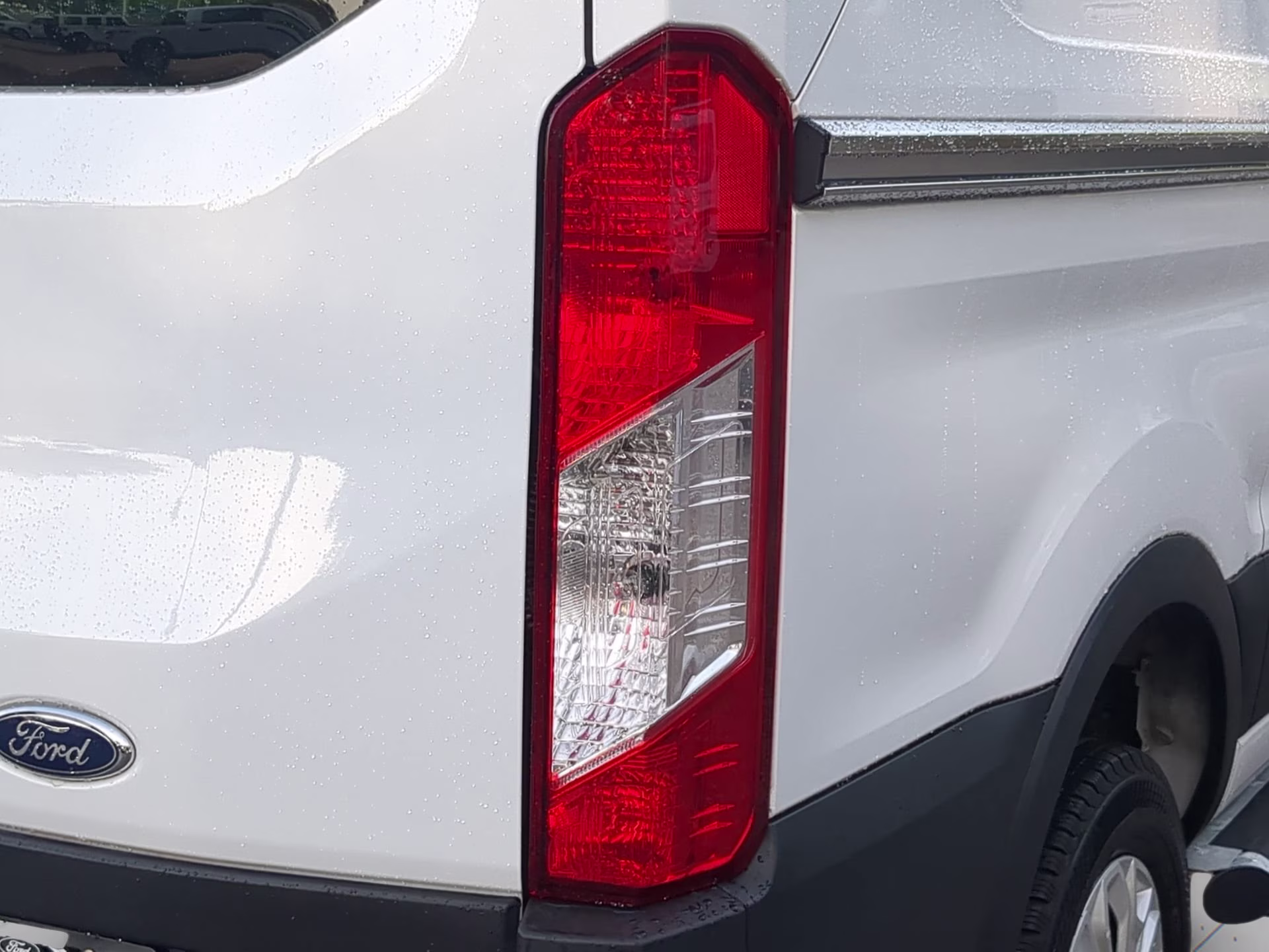 2025 Oxford White Ford Transit Cargo Van RWD Van