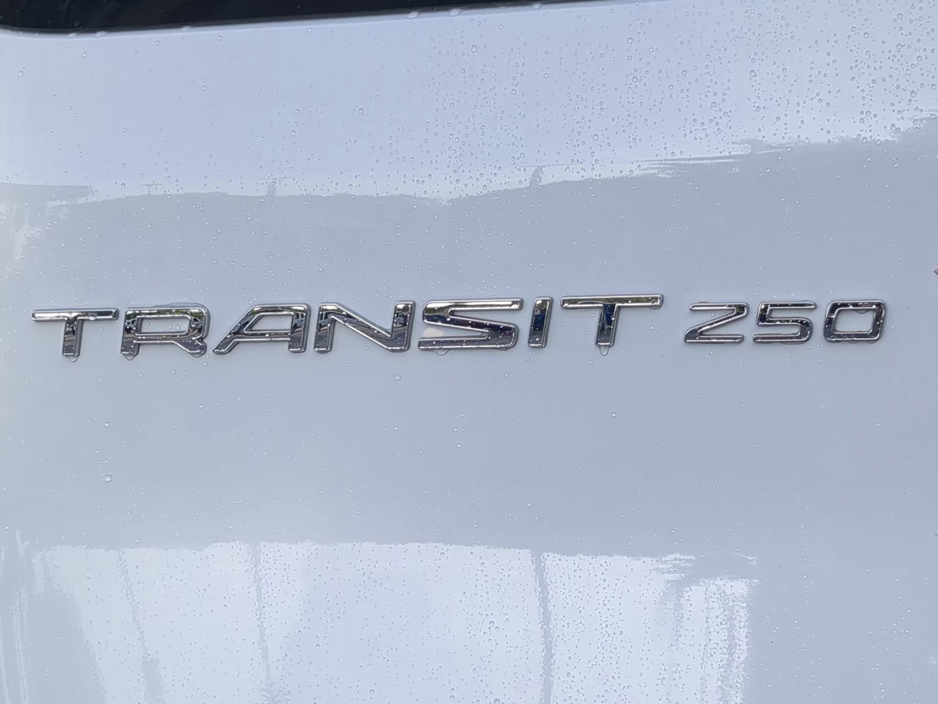 2025 Oxford White Ford Transit Cargo Van RWD Van